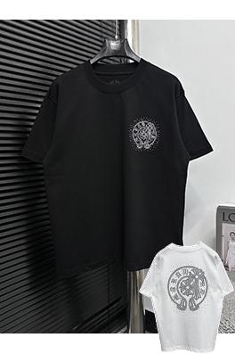 クロムハーツスーパーコピー25ssラウンドネックTシャツ