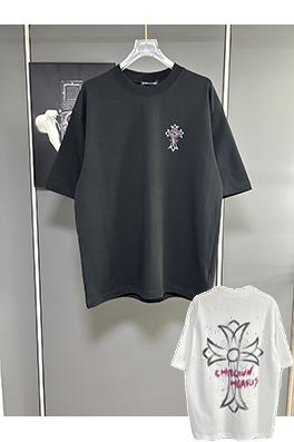 クロムハーツスーパーコピープリントロゴ半袖Tシャツ
