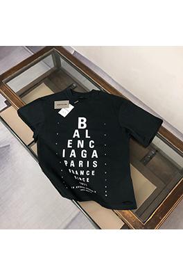 バレンシアガカジュアル半袖Tシャツ