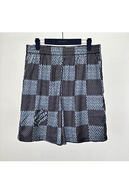 ルイヴィトンチェック柄のショートパンツ