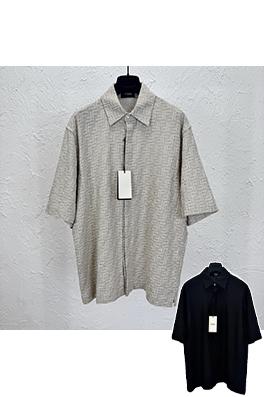 フェンディ刺繍半袖シャツ