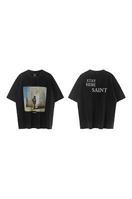 セント マイケルスーパーコピー STAY HE RE スターウォーズコラボウォッシュ半袖Tシャツ