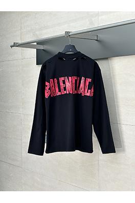 バレンシアガ 新しいマスキングテープ長袖Tシャツ
