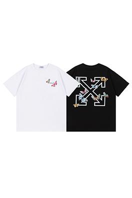 オフホワイト新しいゆったりとした半袖Tシャツ
