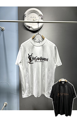 サンローランスーパーコピー新しい立体プリントTシャツ