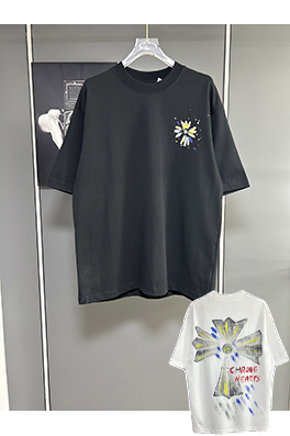 クロムハーツプリントロゴ公式同款半袖Tシャツ