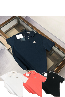 モンクレールブランドロゴ章仔Tシャツ