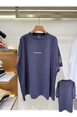 バレンシアガコピー刺繍半袖Tシャツ