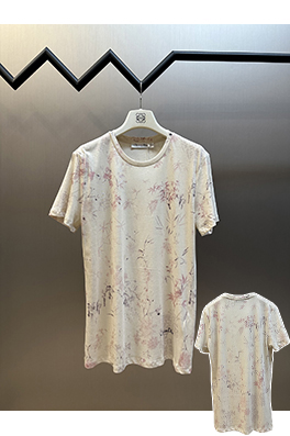 ディオールコピー Millefiori 新しい花柄半袖Tシャツ