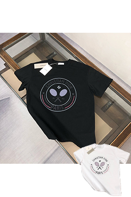 ディオール ブランドロゴプリントラウンドネック半袖Tシャツ