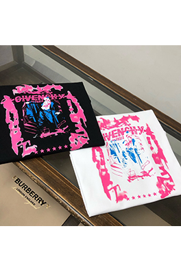 ジバンシイ 胸のカスタムパターンプリントクルーネック半袖Tシャツ