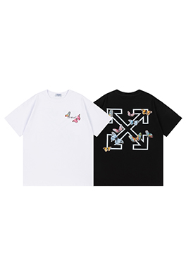 オフホワイト新しいゆったりとした半袖Tシャツ