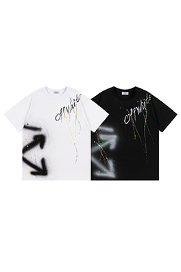 オフホワイトファッションの新しいTシャツ