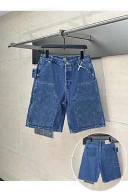 ディオール 新しい菱角線ファッション刺繍デニムパンツ