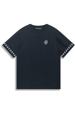ルイヴィトン アルファベットジャカードニットコットン半袖Tシャツ