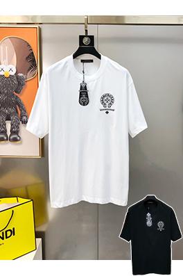 クロムハーツメンズクルーネック半袖Tシャツ