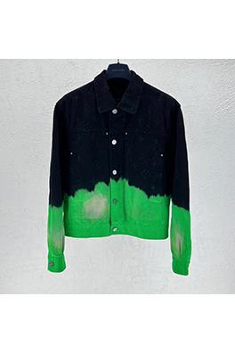 ルイヴィトン 刺繍グラデーションデニムジャケット