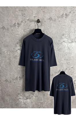 バレンシアガスーパーコピー サーフィンロゴ直噴プリント半袖Tシャツ