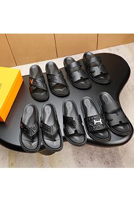 エルメス 新しいメンズファッションスリッパ
