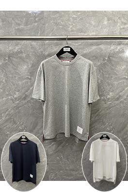 トムブラウン 新しい三色リボンデザイン半袖Tシャツ