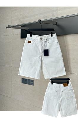 ルイヴィトン 新しい大きなロゴ刺繍デニムパンツ