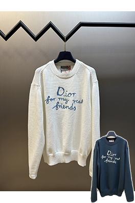 ディオールスーパーコピー Dior For My Real Friends 刺繍ニット長袖セーター