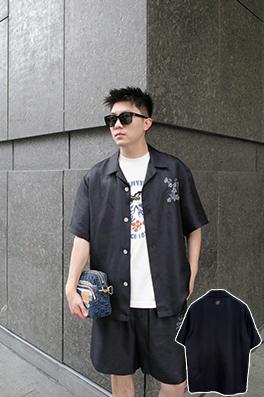 ルイヴィトン LV ファッションプリント半袖シャツ 12,800円