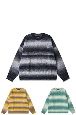 ステューシー ヴィンテージグラデーションプリントセーター