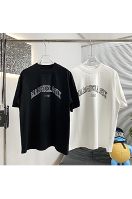 マルタンマルジェラスーパーコピー 古着ファッション英数字プリント半袖Tシャツ