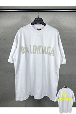 バレンシアガスーパーコピー古い半袖Tシャツ