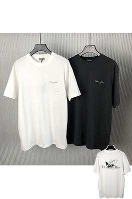ディオール新しいスズランプリント半袖Tシャツ