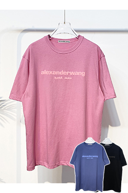 アレキサンダーワン フォームフォント半袖Tシャツ