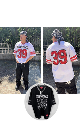 SUPREME SS25 BANDANA FOOTBALL JERSEY 39カシューフラワージャージ