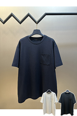 ルイヴィトン ポケットジャカード半袖Tシャツ