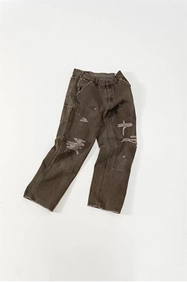 セント マイケルコピーKAMIYA Boro Painter Pants 破壊スプラッシュヴィンテージB01伐採オーバーオール