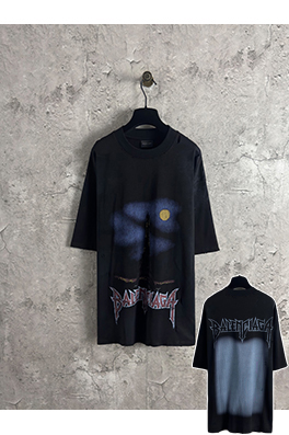 バレンシアガ ファッションタワー正立直噴半袖Tシャツ