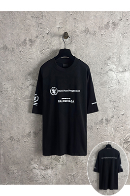バレンシアガスーパーコピー Balenciaga ファッションフードコラボ半袖Tシャツ