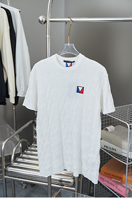 ルイヴィトン アメリカズカップセーリングスポーツジャカード半袖Tシャツ