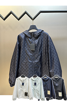ルイヴィトン Lv スタイリッシュな両面防風ジャケット