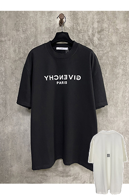 ジバンシイ クラシックロゴアルファベットプリント半袖Tシャツ