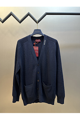 グッチ Gucci インレイニットカーディガン