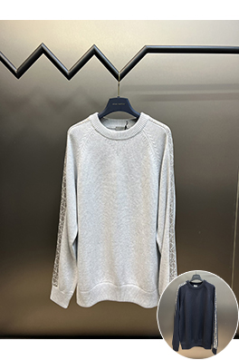 ディオール Dior ファッションスリーブリボンジャカードセーター