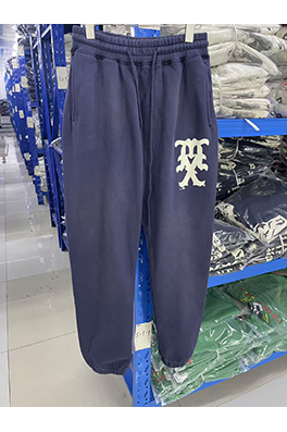 SAINT MICHAEL 25AW CREW SWEAT MX 日潮 橡筋做旧洗水长裤
