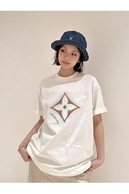 ルイヴィトン クローバー3 Dドロップ半袖Tシャツ