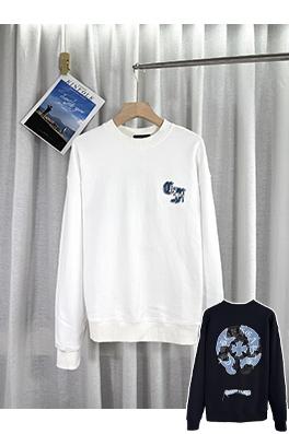 クロムハーツ パッチ刺繍古いカップルパーカー