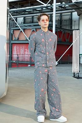 ルイヴィトン ファッションショーのパンツ