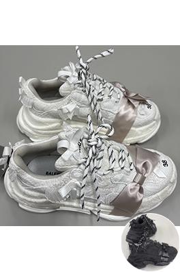 Balenciaga triple S sneakers 25Ss レースリボンスニーカー