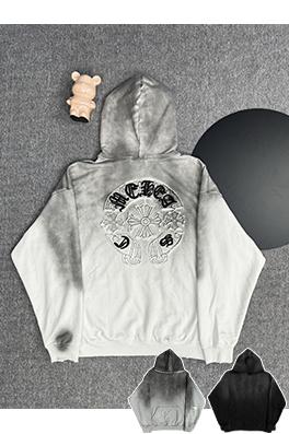 edhardy クロムハーツ　クロス刺繍 パーカー クロムハーツ クロスパッチ刺繍パーカー 12,800円 CCS041876