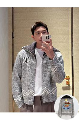 ルイヴィトン ジャカードジップニットジャケット