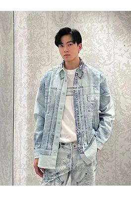 ディオール ファッション仮面プリント長袖シャツ